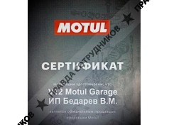 MOTUL GARAGE V12