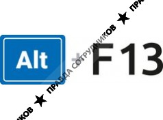 ALT+F13